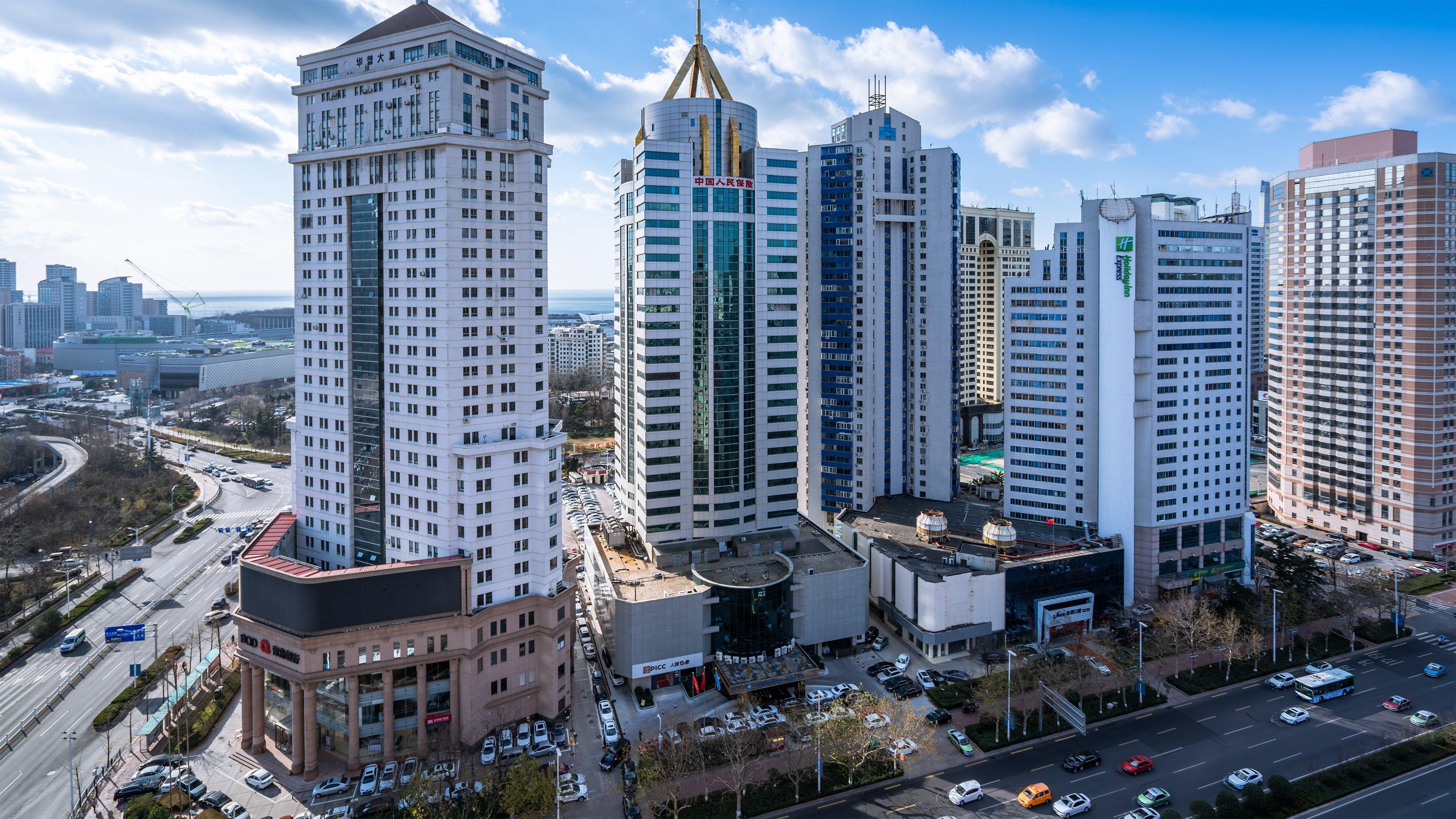 Holiday Inn Express Qingdao City Center By Ihg Exterior photo